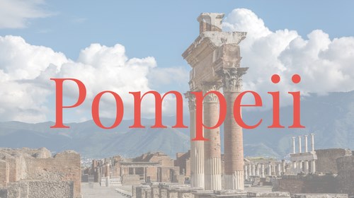 Pompeii Luxury Cruise Travel Agent Expert