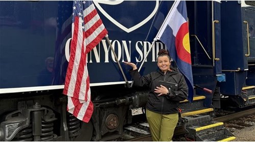 Canyon Spirit. Railway