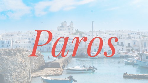 Paros Luxury Cruise Travel Agent Expert