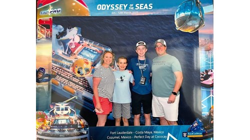 Boarding Odyssey of the Seas!