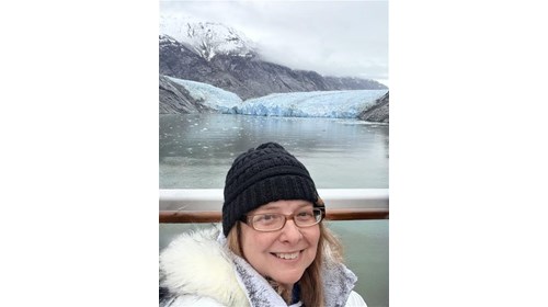 Dawe's Glacier - I saw two ice calvings!