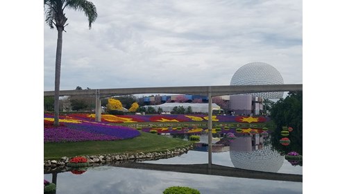 Epcot is so beautiful in the Spring!
