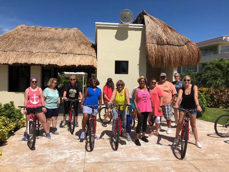 Group Travel - Bike Riding on the Resort