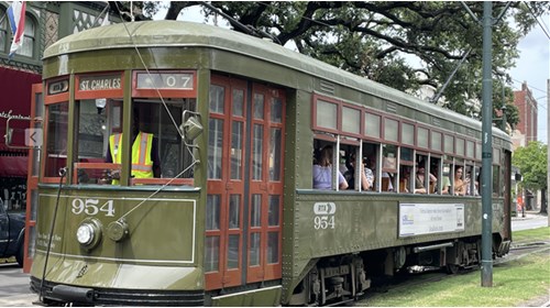 New Orleans, LA Trolly Car