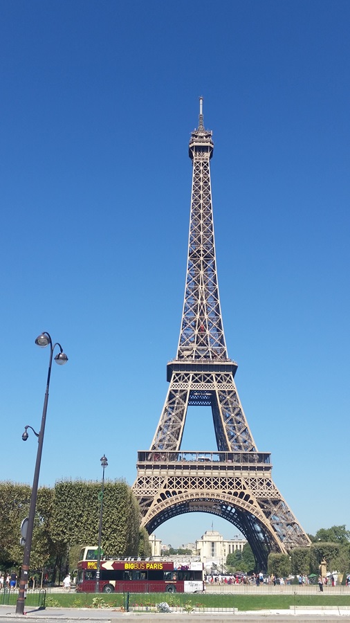 The iconic Eifel Tower