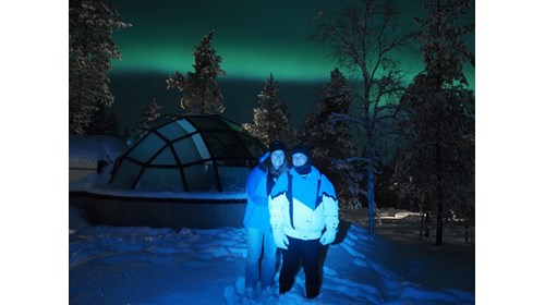 Glass igloo in Finland-travel agent here to help