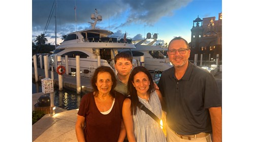 Three generations, one golden hour
