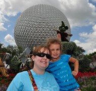 My Daughter and I at Epcot!