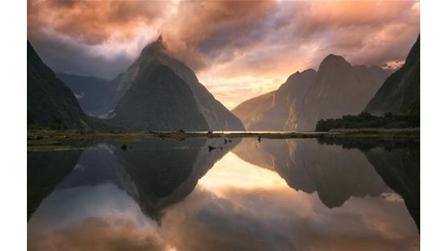 Milford Sound on the South Island of New Zealand