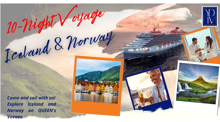 10-Night Voyage from England to Iceland and Norway