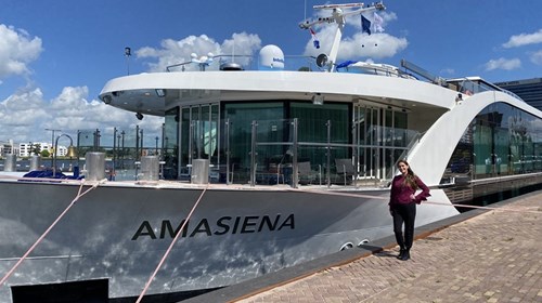 Rhine River cruise on the AMASiena