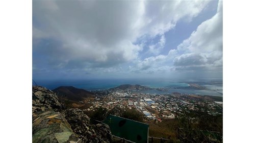 Mountain View of St Maartin