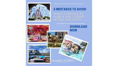 Walt Disney World Planning Mistakes