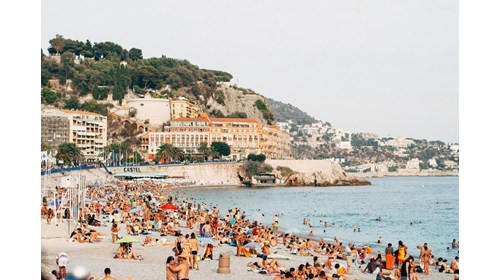 Beach in Nice