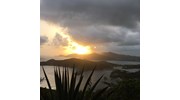 Antigua Sunset over looking Nelsons Dockyards