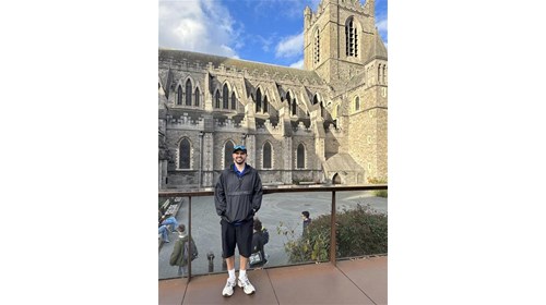 Standing Outside of Dublin