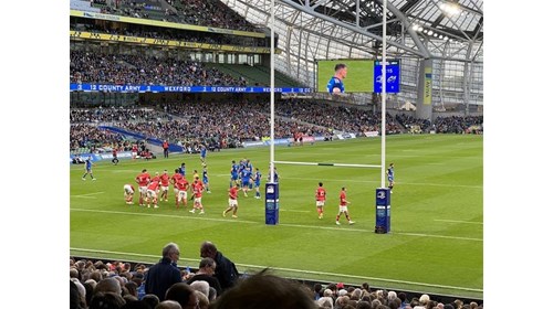Leinster vs. Munster Rugby Match