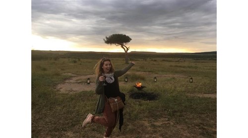 Amanda in Kenya