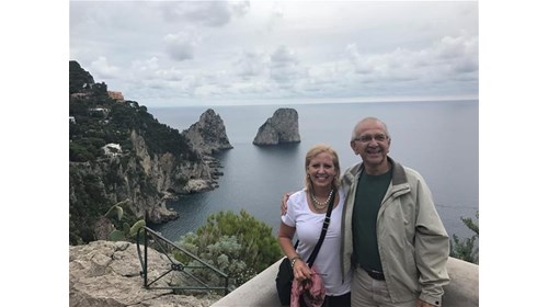 Me and My Dad in Capri!