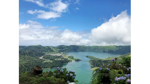 Blue and Green Lakes, Sao Miguel