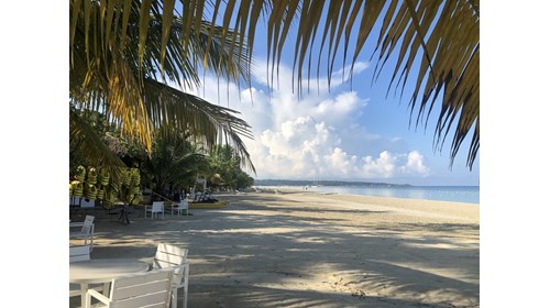 My favorite stretch of beach in Negril