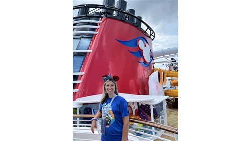 Siera onboard the new Disney Wish