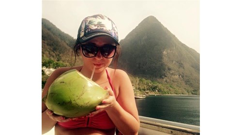 Fresh Coconuts with a View