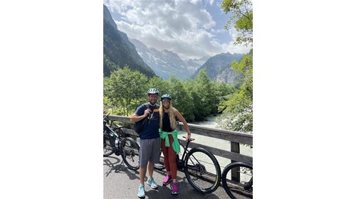 Biking Lauterbrunnen Valley