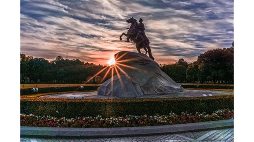 The Bronze Horseman Statue