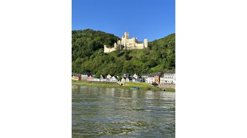 Cruising through the Rhine River Gorge