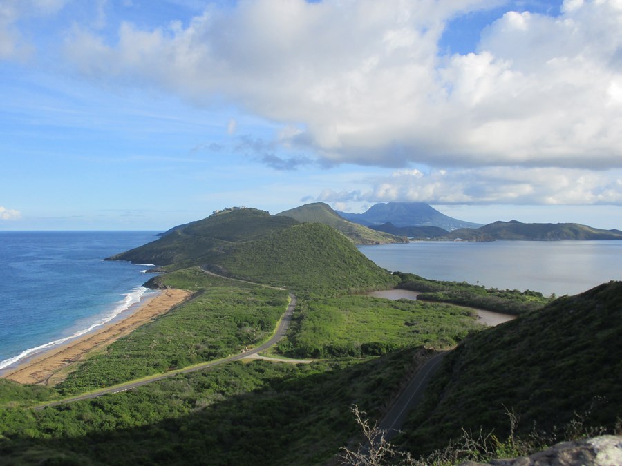 The beautiful island of St. Kitts