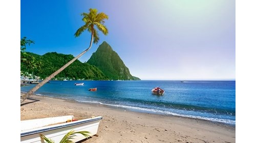 The beautiful island of St. Lucia