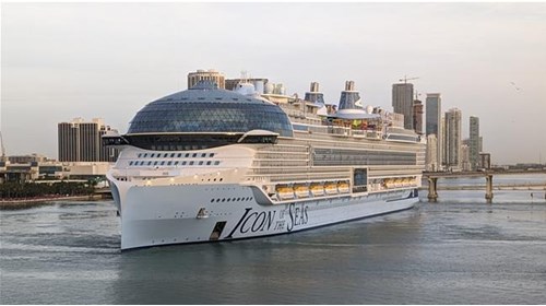 Royal Caribbean unveils the Icon of the Seas