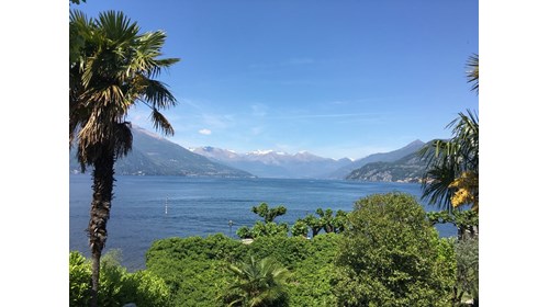 Lake Como, Italy looking north from Bellagio