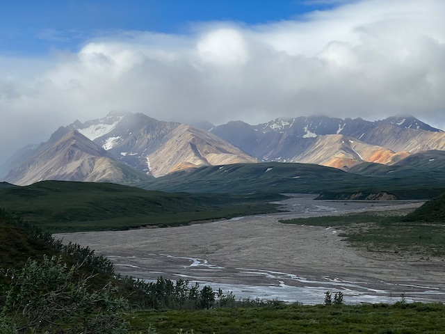 The Alaska Range in Denali National Park