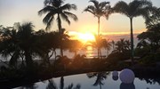 Hawaiian sunset at the Westin Hapuna