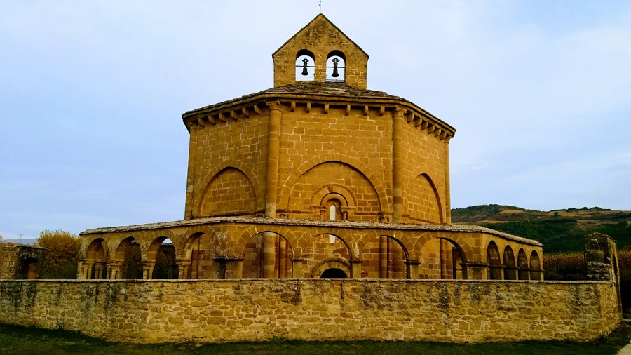 Santa Maria de Eunate, an octagonal church