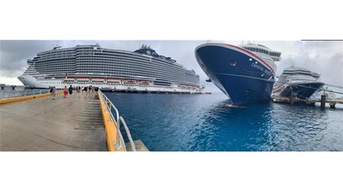 Cruise Ships in Port
