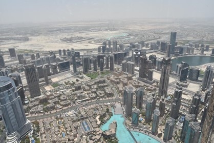 View from 125th Floor of Burj Khalifa