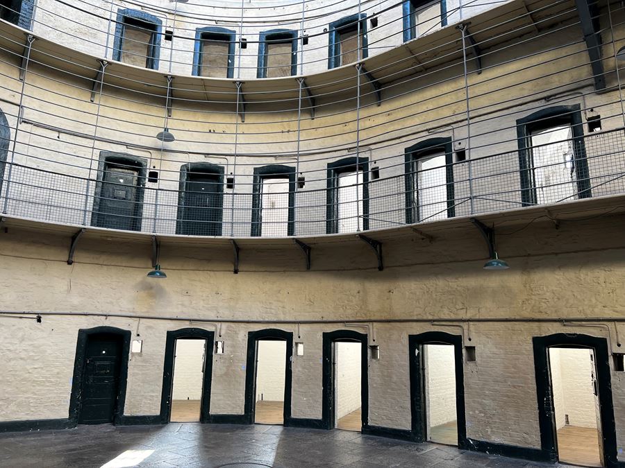 The most modern section of Kilmainham Gaol
