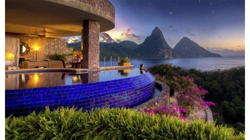 Jade Mountain in St. Lucia