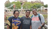 My sis, my son and me at Disney's Animal Kingdom