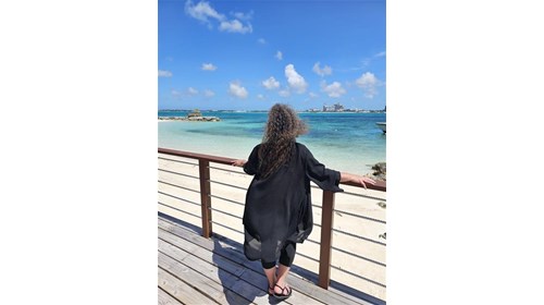 Enjoying the view - Bahamas