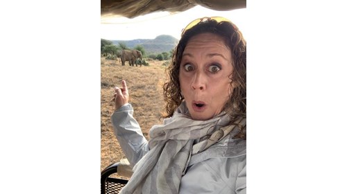 Elfie Selfie in Africa 