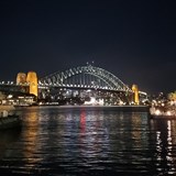 Night view from Circular Quay
