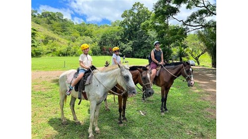 Horseback riding in Jaco