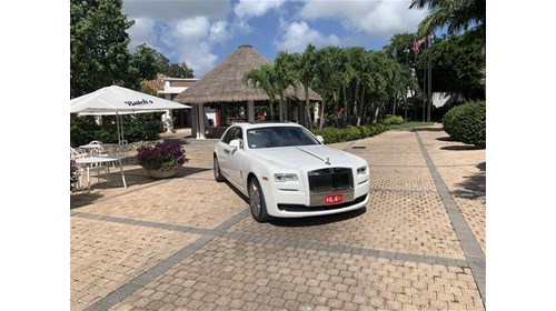 Rolls Royce service at Sandals Negril