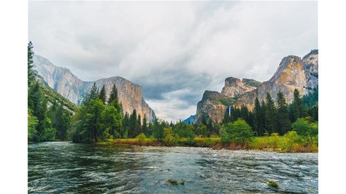 Kayaking in Yosemite National Park
