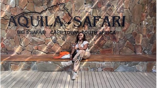 Andrea Williams in South Africa