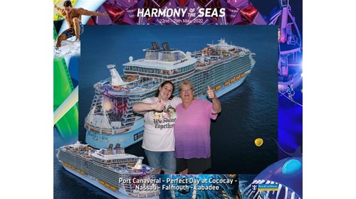 Boarding Harmony of the Seas, May 2022